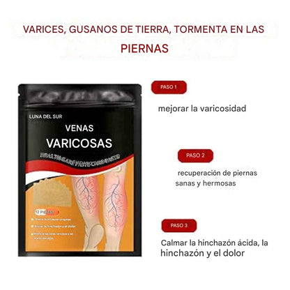 Parches Aromáticos para Piernas – Pack de 36 unidades