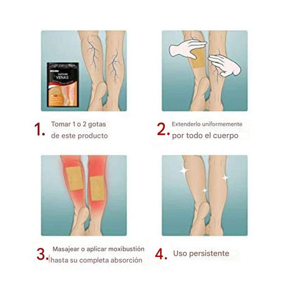 Parches Aromáticos para Piernas – Pack de 36 unidades