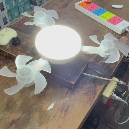 Ventilador con Luz – Frescura y Iluminación en un Solo Producto