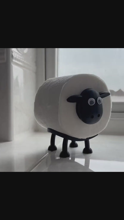 Porta Papel de Baño de ovejita 🐑